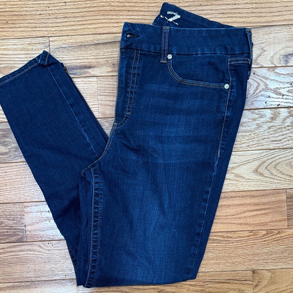 Dark Blue Denim Jeans